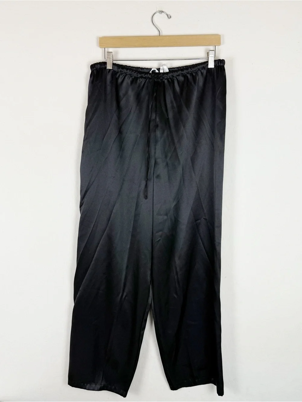 NWT Vintage Halston 2-Piece Satin Loungewear Set Floral Top and Pants